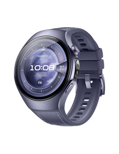 Huawei Watch 5 Pourpre 46 mm – Montre Connectée Santé & eSIM