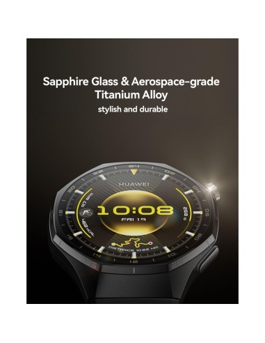 Huawei Watch GT 6 Pro Argenté 46 mm – Montre Connectée Premium