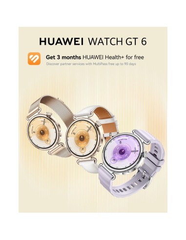 Huawei Watch GT 6 Blanc 41 mm – Montre Connectée Élégante