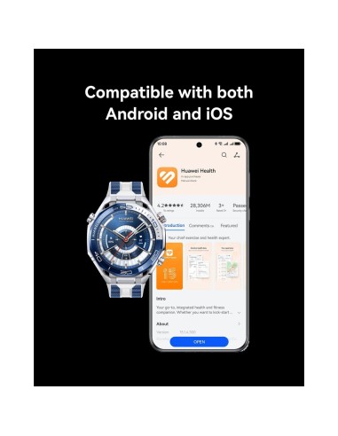 Huawei Watch Ultimate 2 Bleu – Montre Connectée Outdoor Premium