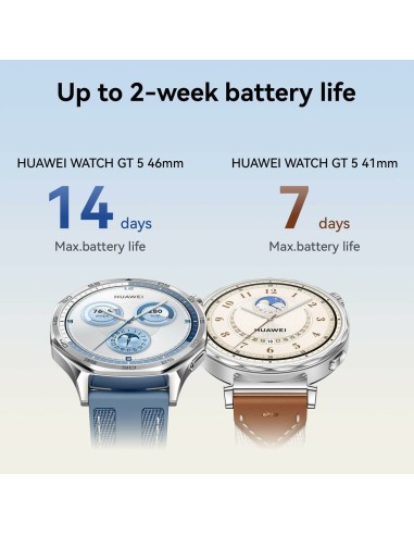 Huawei Watch GT 5 Noir 46 mm – Montre Connectée Homme | Autonomie 14 jours