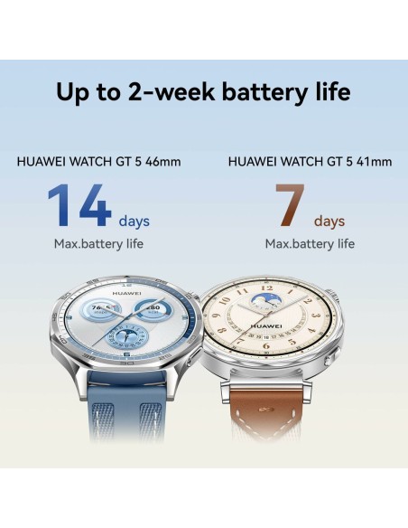 Huawei Watch GT 5 Noir 46 mm – Montre Connectée Homme | Autonomie 14 jours