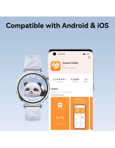 Huawei Watch GT 5 Noir 46 mm – Montre Connectée Homme | Autonomie 14 jours