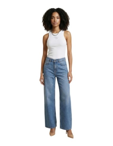 Débardeur femme blanc Guess