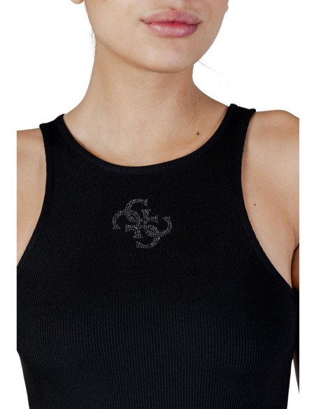 Débardeur femme noir Guess