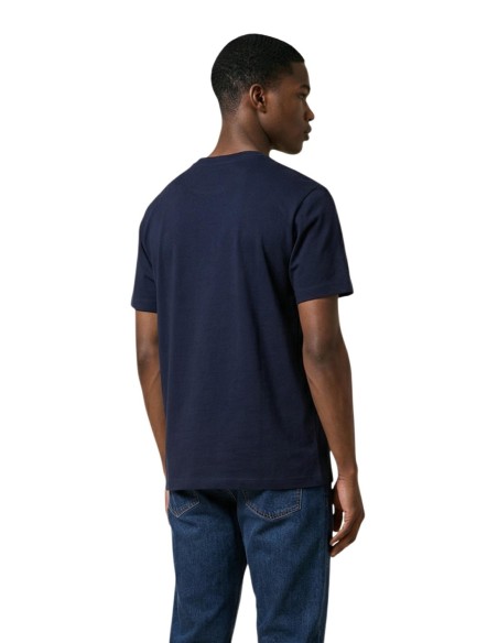 T-shirt homme bleu imprimé Calvin Klein Jeans