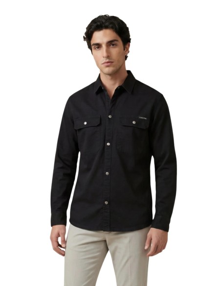 Chemise homme noire Calvin Klein Jeans