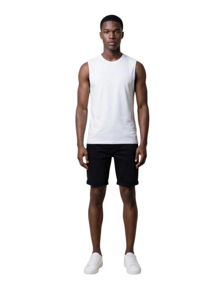 Calvin Klein Jeans – Bermuda Homme Noir Coton