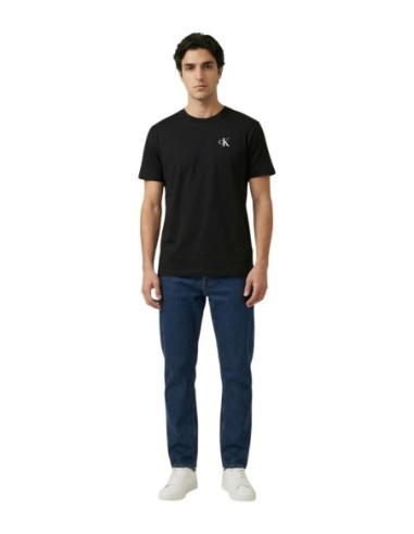 Calvin Klein Jeans – T‑shirt Homme Noir Coton