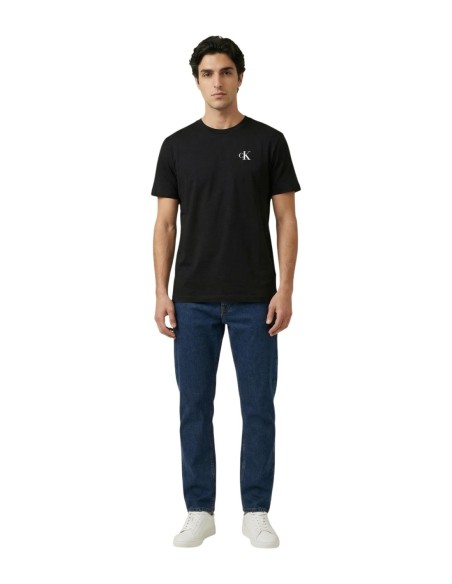Calvin Klein Jeans – T‑shirt Homme Noir Coton