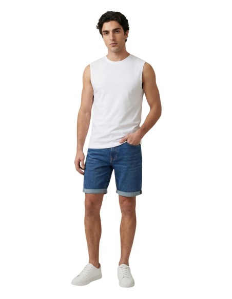 Calvin Klein Jeans – Bermuda Homme Bleu Azur