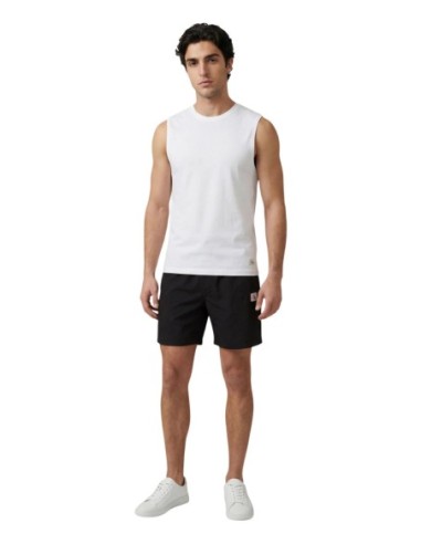 Bermuda homme noir coton Calvin Klein Jeans