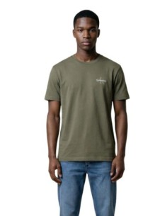 T-shirt homme vert coton Calvin Klein Jeans