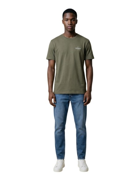 T-shirt homme vert coton Calvin Klein Jeans