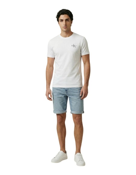 Bermuda homme bleu azur Calvin Klein Jeans