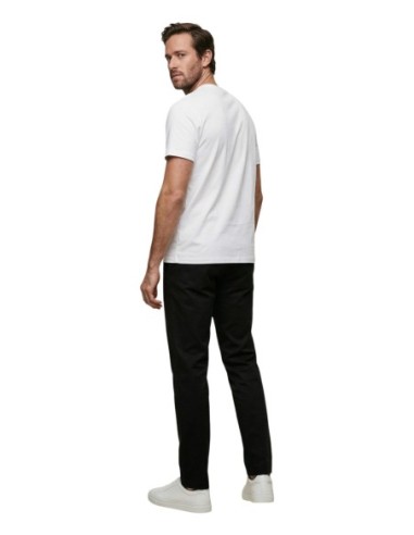 T-shirt homme blanc imprimé Calvin Klein Jeans