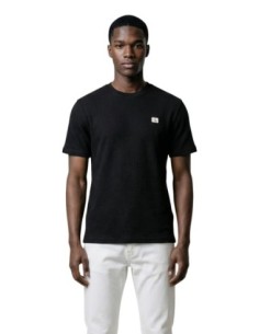 T-shirt homme noir coton polyester Calvin Klein Jeans