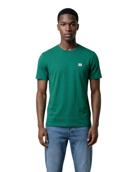 T-shirt homme vert coton Calvin Klein Jeans