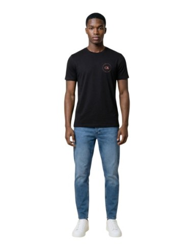 Calvin Klein Jeans – T‑shirt Homme Noir Imprimé
