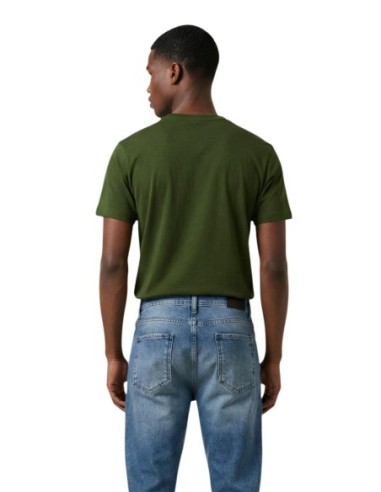 T‑Shirt Homme Calvin Klein Vert – 100% Coton | ChoixMode