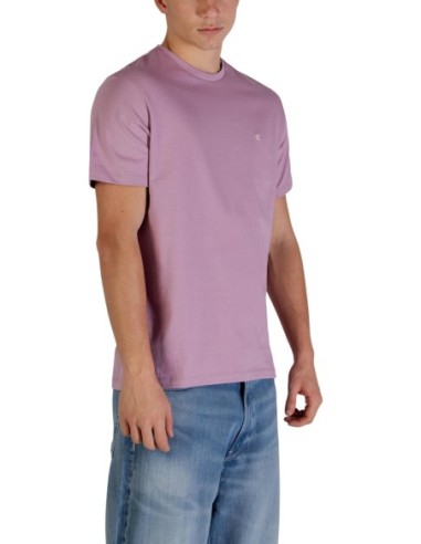 T‑Shirt Homme Calvin Klein Rose – 100% Coton | ChoixMode