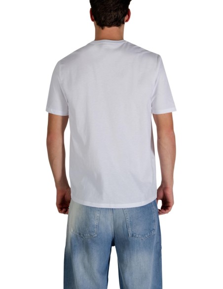 Calvin Klein Jeans – T‑shirt Homme Blanc Coton