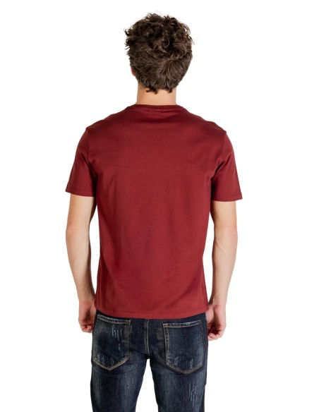 T-shirt homme rouge coton Calvin Klein Jeans