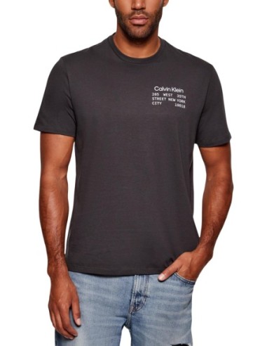 T-shirt homme noir manches longues Calvin Klein Jeans