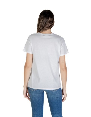 T-shirt femme blanc coton Liu Jo