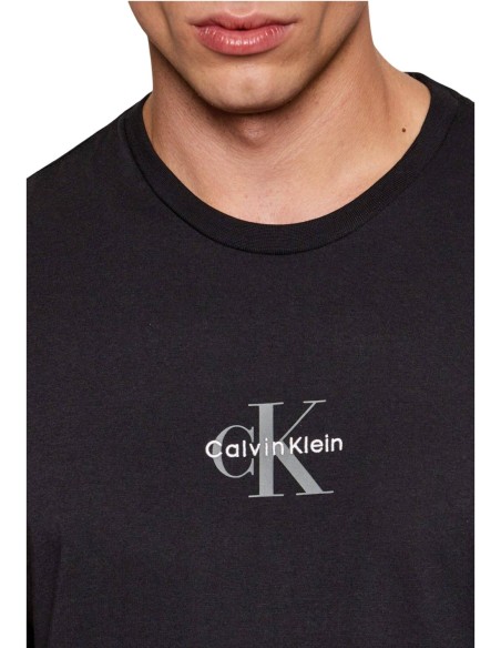 T-shirt homme noir coton Calvin Klein Jeans