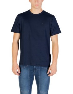 T-shirt homme bleu coton Calvin Klein Jeans