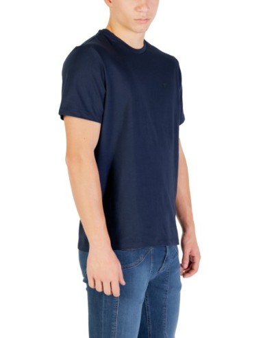 Calvin Klein Jeans – T‑shirt Homme Bleu Coton