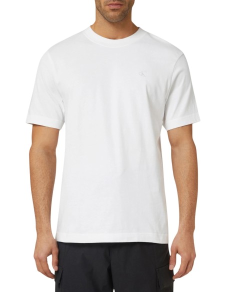 T-shirt homme blanc coton Calvin Klein Jeans