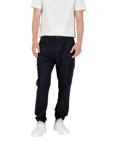 Pantalon homme noir poches latérales Calvin Klein