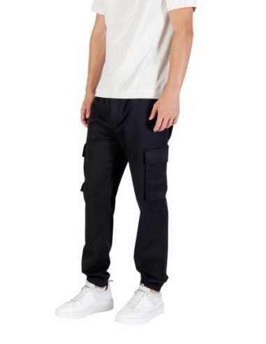 Pantalon homme noir poches latérales Calvin Klein