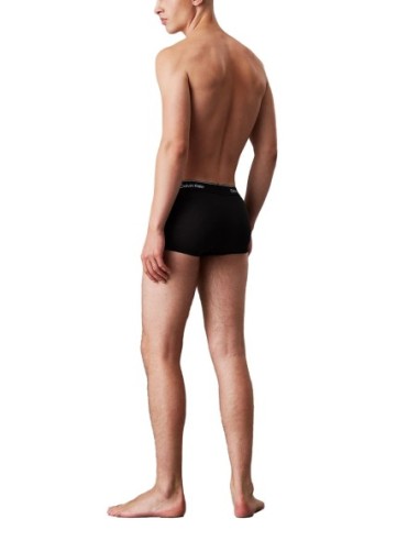 Calvin Klein Boxer Homme – Noir, coton stretch et logo imprimé