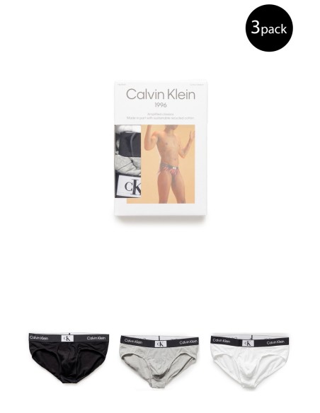 Calvin Klein Underwear Boxer Homme – Blanc, coton premium et logo imprimé