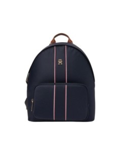 Tommy Hilfiger Sac à Dos Femme – Bleu, nylon premium et format généreux