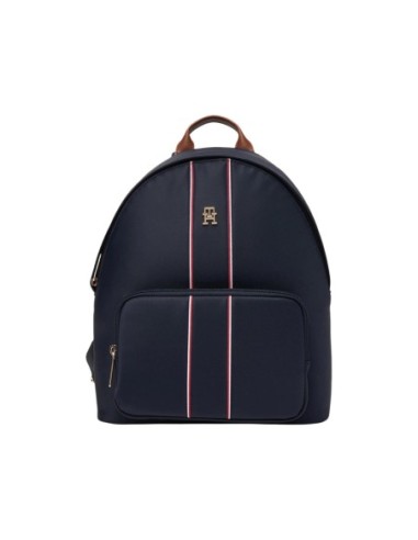 Tommy Hilfiger Sac à Dos Femme – Bleu, nylon premium et format généreux