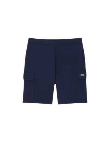 Lacoste Bermuda Homme – Bleu, coton premium et style estival