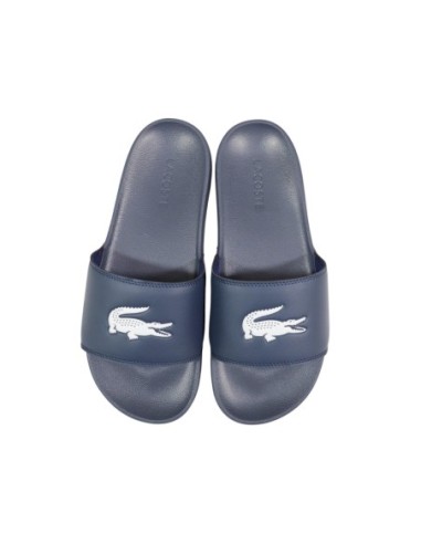Lacoste Mules Femme – Bleu, style moderne et confort estival