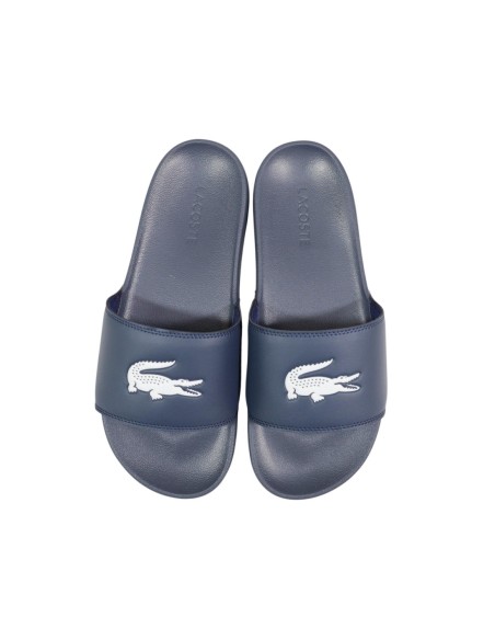 Lacoste Mules Femme – Bleu, style moderne et confort estival