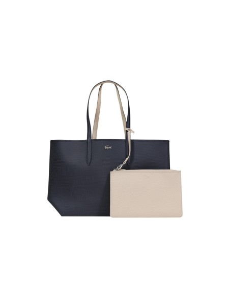 Lacoste Sac Femme – Noir, cuir premium et format généreux