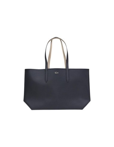 Lacoste Sac Femme – Noir, cuir premium et format généreux