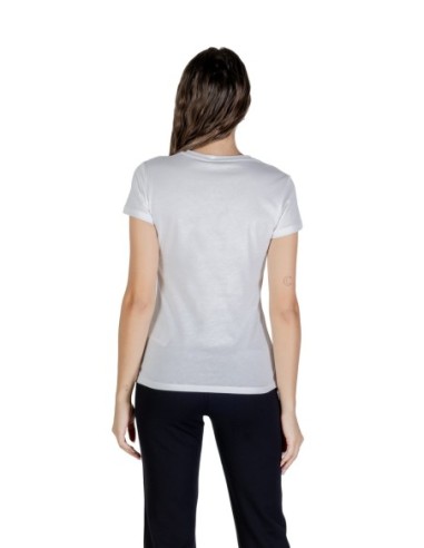 Liu Jo T-Shirt Femme – Blanc, imprimé moderne et style féminin