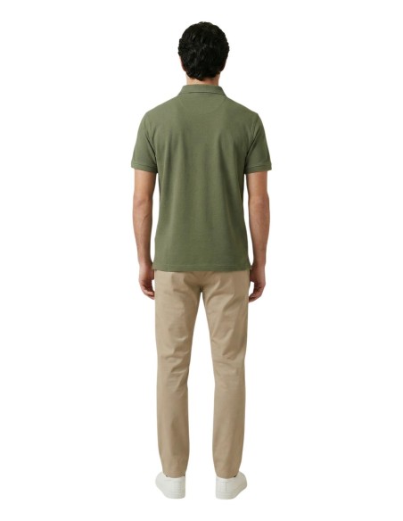 Gant Polo Homme – Vert, coupe moderne et confort stretch