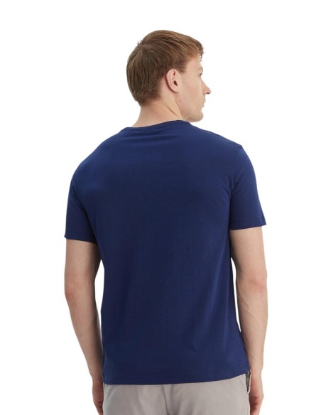 Gant T-Shirt Homme – Bleu, coton doux et style moderne