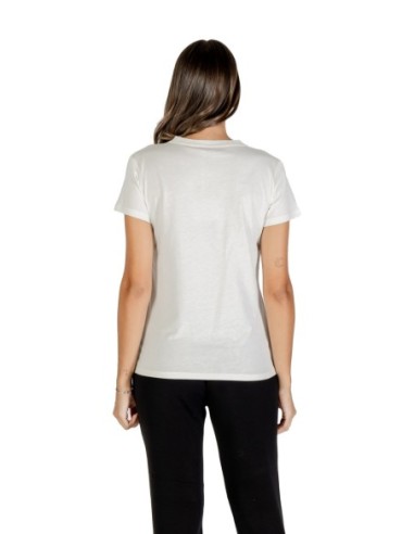 Liu Jo T-Shirt Femme – Blanc, col V et style moderne