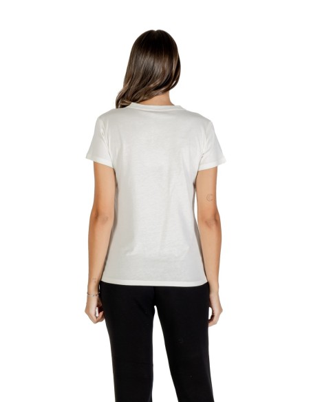 Liu Jo T-Shirt Femme – Blanc, col V et style moderne