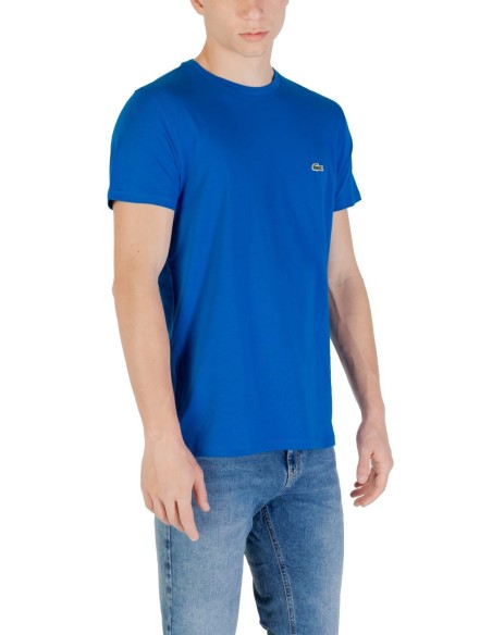 Lacoste T-Shirt Homme – Bleu, coton premium et style moderne